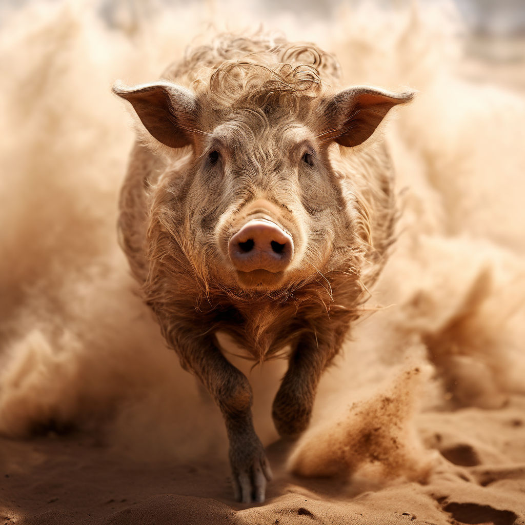 Mangalica Pig 
